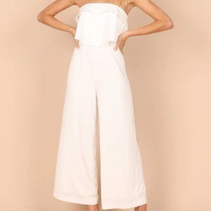Petal & Pup Katia Jumpsuit (Small / White)